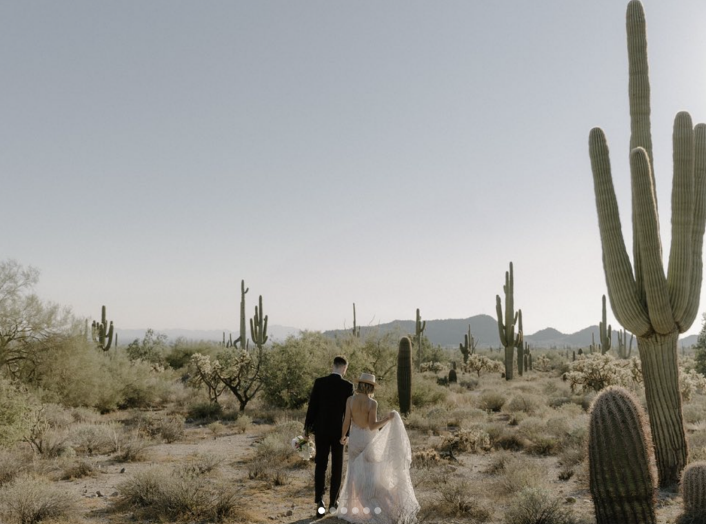 Arizona Desert Elopement Wedding